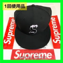 美品　Supreme S Logo New Era Black ツノ デビル Amazon | [シュプリーム] メンズ ニューエラコラボデビルSロゴキャップ