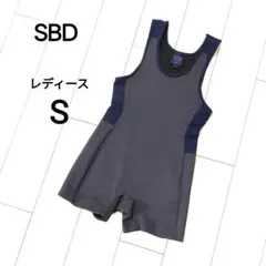 SBD　シングレット　S　レディース　singlet　storm　グレー　ブルーのサムネイル