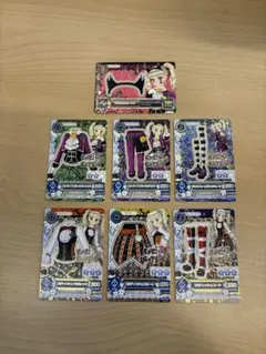 アイカツ ロリゴシック セット 藤堂ユリカ ストライプゴシック ブリティッシュ