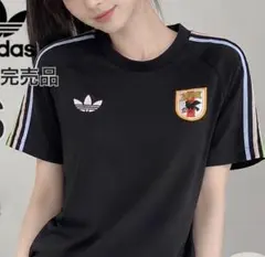 adidas Originals JFA 半袖Tシャツ ブラック 即発送 - メルカリ