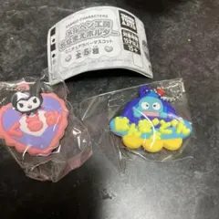 サンリオ メルヘン工房 おなまえホルダー 2セット クロミ　ハンギョドン