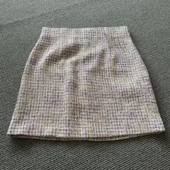 ZARA マルチカラー タイトスカート S