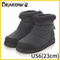 新品 ベアパウ BEARPAW スノーブーツ レディース ブラック 23cm