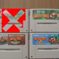 スーパーファミコン スーパードンキーコングシリーズ