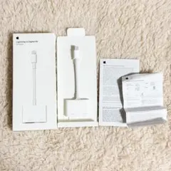 Lightning to Digital AV Adapter 純正