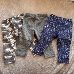 【UNIQLO】ユニクロ　80cm 子供服　ボトムス　スパッツ　春服　秋服