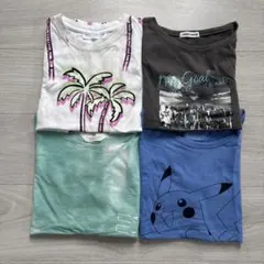 ZARA H&M バースデイ130㎝ 半袖Tシャツ4点セット