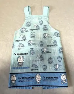ドラえもん エプロン 110cm 子ども用 保育園 幼稚園 入園準備