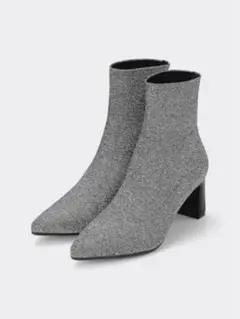 ポインテッドニットブーツ　GU Mサイズ