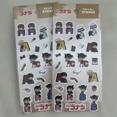 名探偵コナン シール ステッカー ダイソー コラボ 工藤新一