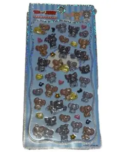 [正規品]トムとジェリー プチドロップステッカー シール カミオジャパン