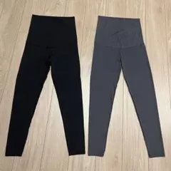 ユニクロ エアリズム マタニティレギンス 2枚セット