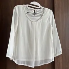 ロペピクニック ホワイトブラウス 38