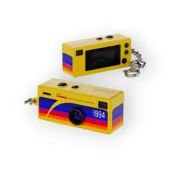 スマホOK THUMB CAMARA Kodak charmera風　イエロー