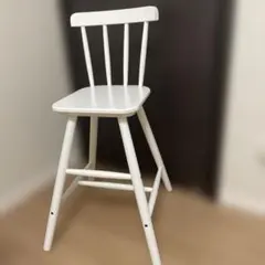 イケア IKEA AGAM アーガム（子ども用チェア, ホワイト）