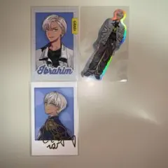 にじさんじ イブラヒム チェキ風カード ステッカー