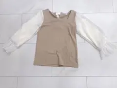 INGNI バックリボン テレコ ニット