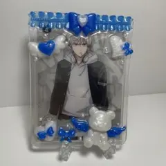 硬質ケースデコ B8サイズ レジンデコ ブルー