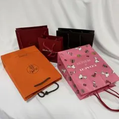 HERMES GUCCI Cartier Ferragamo COACH 紙袋