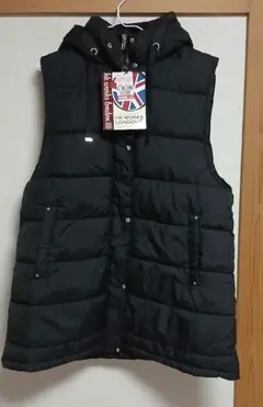 しまむら　HK WORKS LONDON　ロングダウンベスト