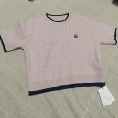 新品、タグ付　GRLの半袖シャツ　サイズフリー