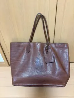 RALPH LAUREN レザー トートバッグのサムネイル