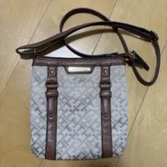 TOMMY HILFIGER ショルダーバッグ モノグラム柄