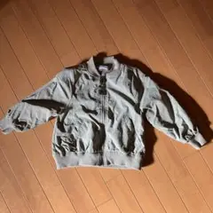 ライトグリーン ジップアップジャケット