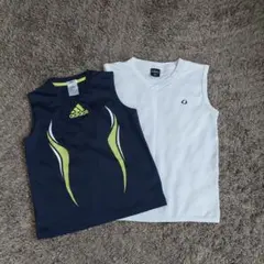 【2枚セット】adidas 、IGNIO タンクトップ インナー 130