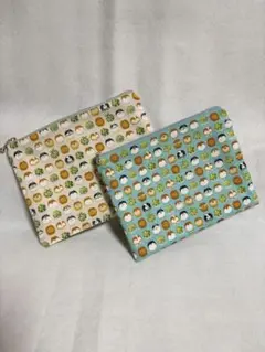 入園入学プレゼントに。柴犬ポーチ　2個セット