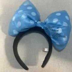 ミニーマウス 水玉カチューシャ
