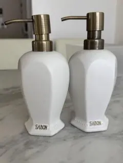SABON セラミックリキッドソープディスペンサー 2個セットのサムネイル