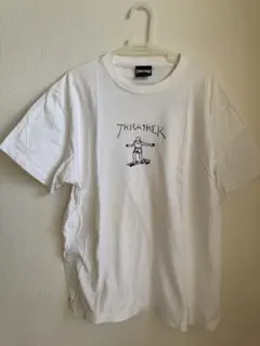 THRASHER スケートボードTシャツ ホワイト