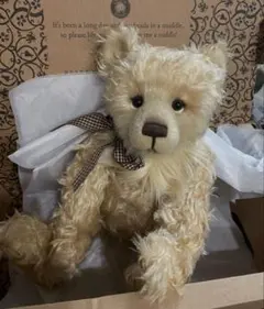 フォーゲットミーノットベア リズさん アーティストベア テディベア