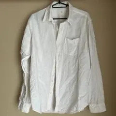 GAPホワイト長袖シャツ 胸ポケット付き　ヴィンテージ美品