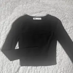 ZARA | ザラ | カッティングトップス | ミニ丈 | 新品