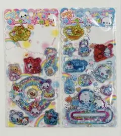 ウォーターインシール ぷくぷくあわわちゃん キラうさツインズ