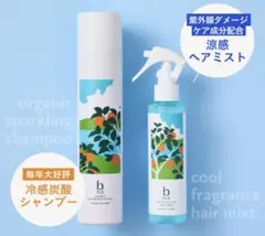 【2026年夏限定】ひんやり！b ris 炭酸シャンプー & ヘアミスト セットのサムネイル