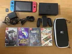 Nintendo Switch 本体 ソフト4本・おまけ付き 動作確認済み