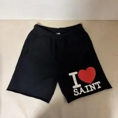 セントマイケル 26SS I LOVE SAINT SWEAT SHORTS - メルカリ