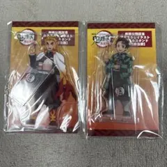 鬼滅の刃　劇場公開記念　アクリルスタンド　無限列車編　竈門炭治郎　煉獄杏寿郎