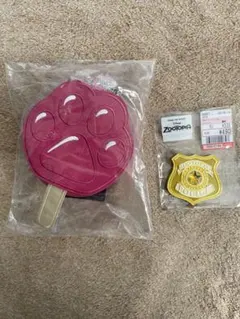 ズートピア アイスキャンディー　ポーチ　ポリスバッヂ