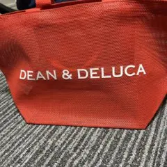 DEAN & DELUCA メッシュトートバッグ レッド
