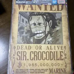 ワンピース 一番くじ GIANTポスター サー・クロコダイル