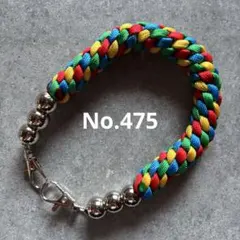 パラコード　ハンドストラップ　スマホストラップ　ハンドメイド　No.175