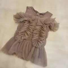廃盤 レア J1U LA BELLE ETUDE キャミソール グレー フリル | Mercari