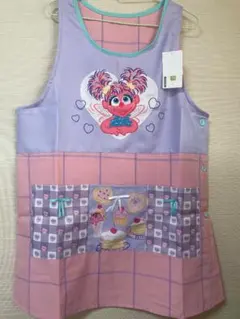 アビーカダビー　セサミストリート　エプロン　保育士