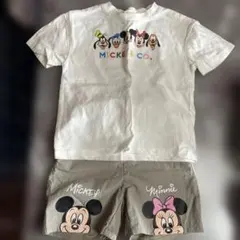 Mickey & Co. Tシャツとショートパンツセット 80サイズ