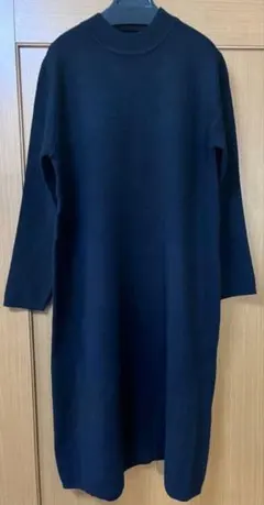 ヤマダヤMEDOC ボトルネック ロングニットワンピース¥19000