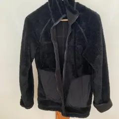 patagonia ブラック フリースジャケット　リバーシブルMサイズ